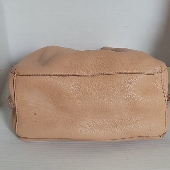 Rebecca Minkoff Bag DARREN DEERSKIN LEATHER SHOULDER Handbag Tote BLUSH WOMEN'S - Picture 9 of 15